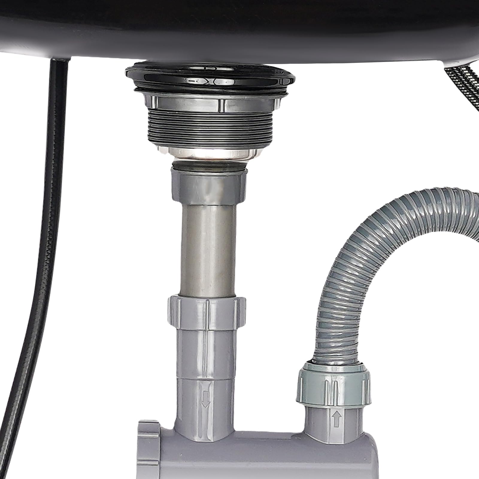 Professional Shampoo Bowl, ABS Salon and Spa Hair Sink with Retractable Spray Head, Shampoo Salon Sink for Beauty Salon, Barber Store, Home