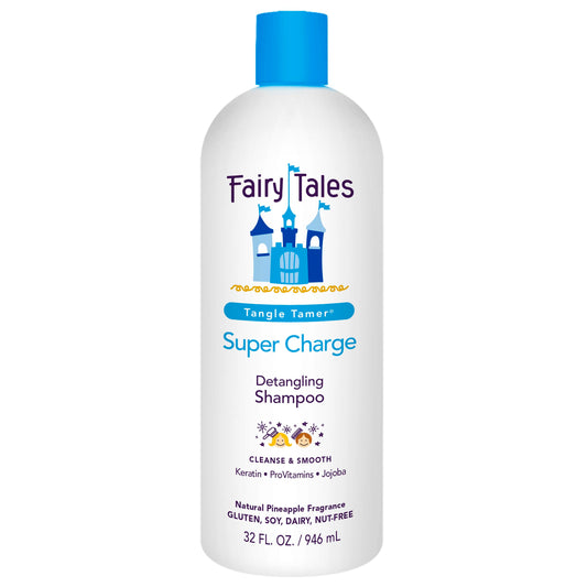 Fairy Tales Tangle Tamer Detangling Shampoo for Kids - Ultra Moisturizing and Anti Frizz Protection - Paraben Free, Sulfate Free - 32 Oz