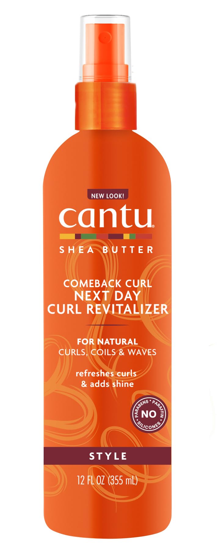 White Smoke Cantu Natural Hair Comeback Curl Revitalizer 12oz Pump (2 Pack)