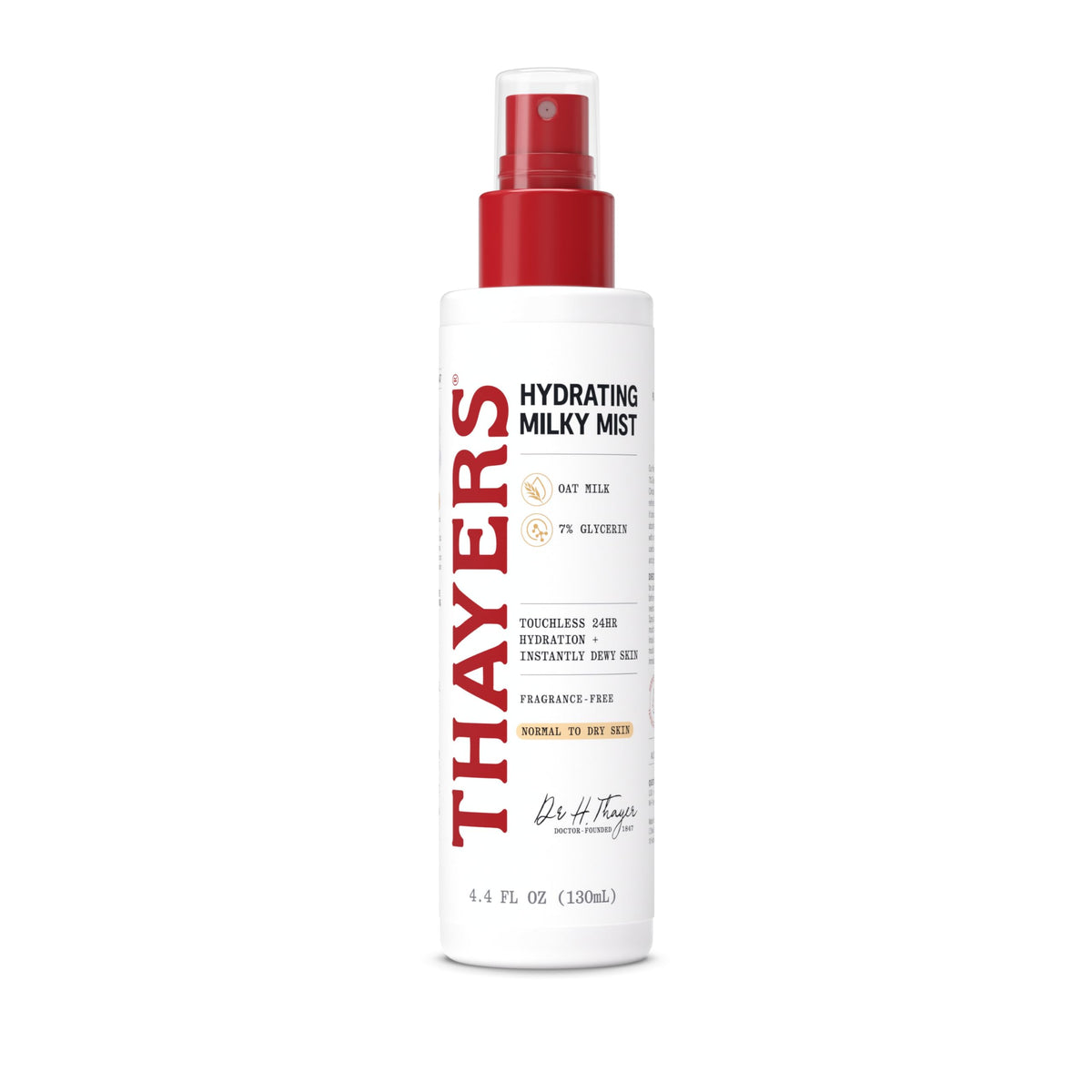 THAYERS Milky Mist with Oat Milk & 7% Glycerin, Facial Spray for Skin ...