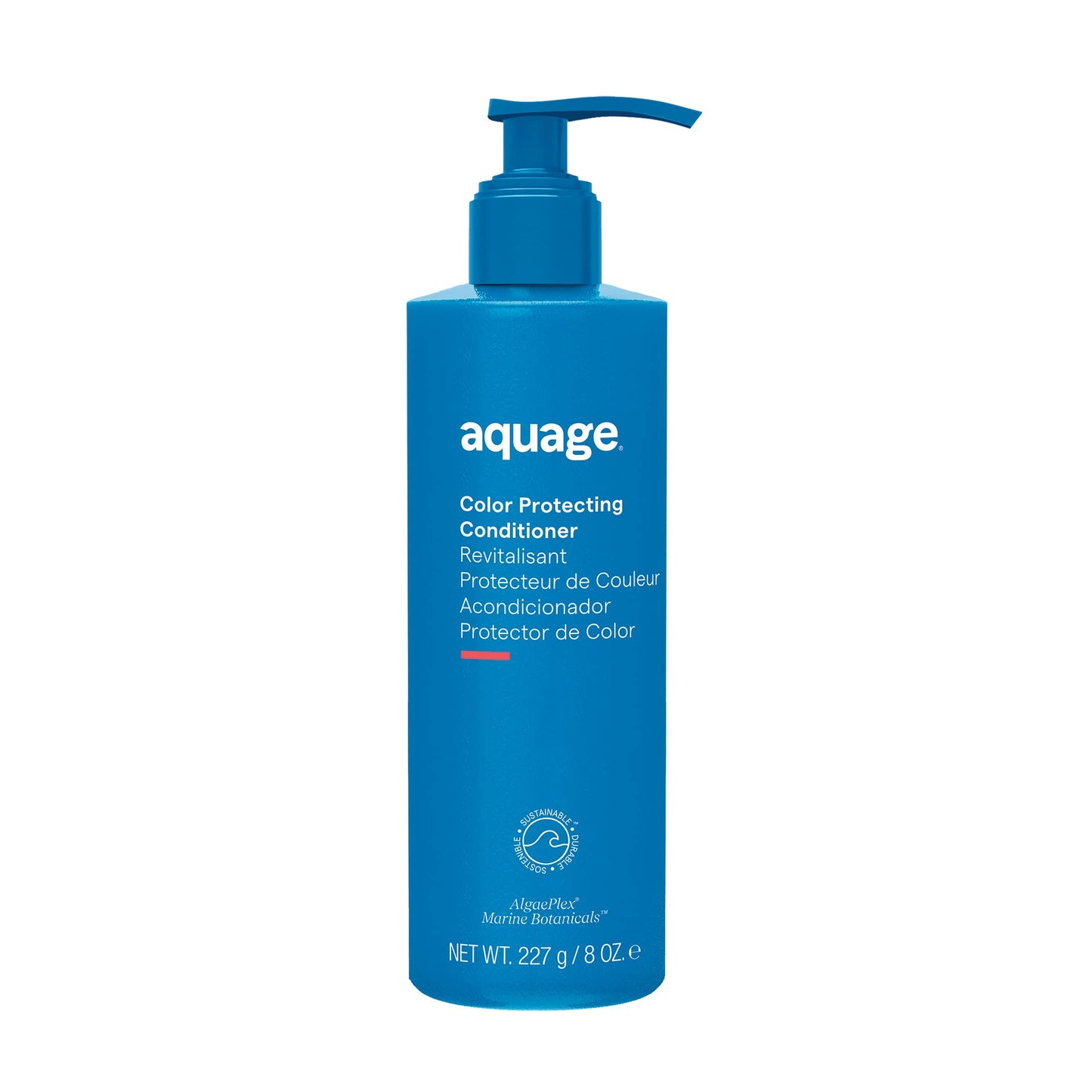 AQUAGE Color Protecting Conditioner, Deep-Penetrating Moisturizer Seals in Haircolor, Infused with Nutrient-Rich Sea Botanicals, Restores Hair and Adds Shine, 8 oz