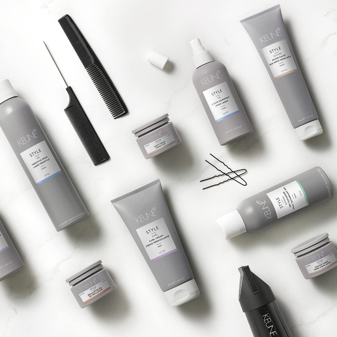 Keune Style 防潮喷雾，24 小时防毛躁防潮保护，适合所有发质，6.0 液体盎司