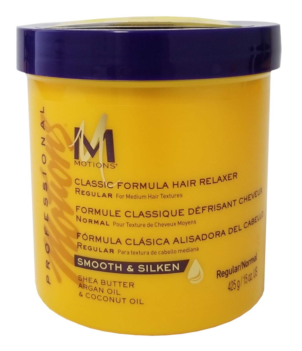 White Smoke Motions Smooth & Straighten Hair Relaxer - Regular 15 oz. (Pack of 2)