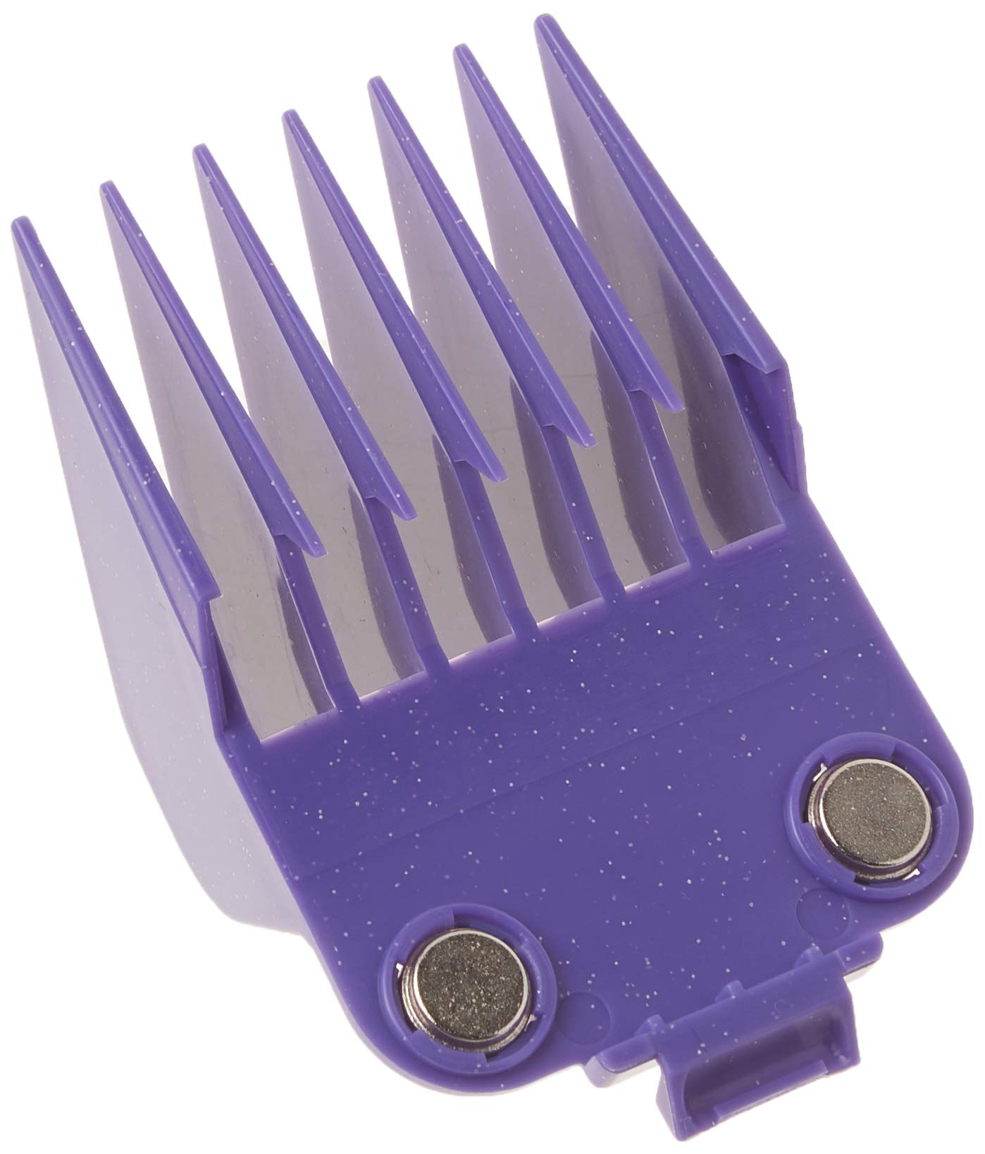 Andis 01415 Master Dual Magnet Large Comb Set - Crafted with High-Grade Metal, Contains 4 Different Size Combs - Providing a Comfortable & Snag-Free Experience - Purple