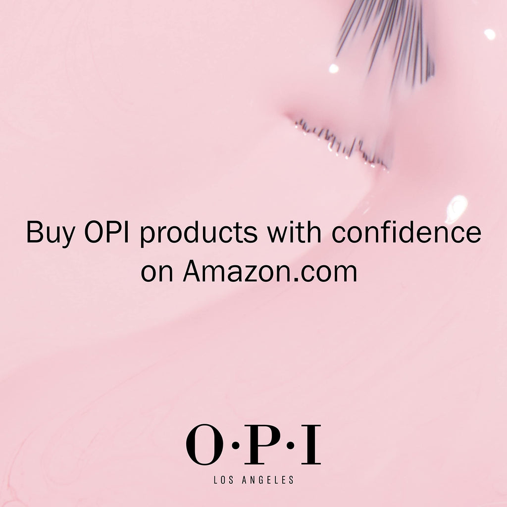 OPI Acetone-Free Nail Polish Remover Gentle on Enhancements & Acrylics Enriched with Aloe Vera 3.7 fl oz