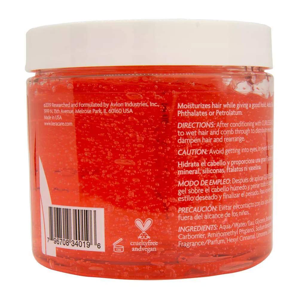 KeraCare GelEssence Moisturizing Gel - 16 ounce - with Jamaican Black Castor Oil - 55.1% Moisture Increase - Adds Shine - Flake Free - Vegan & Cruelty-Free
