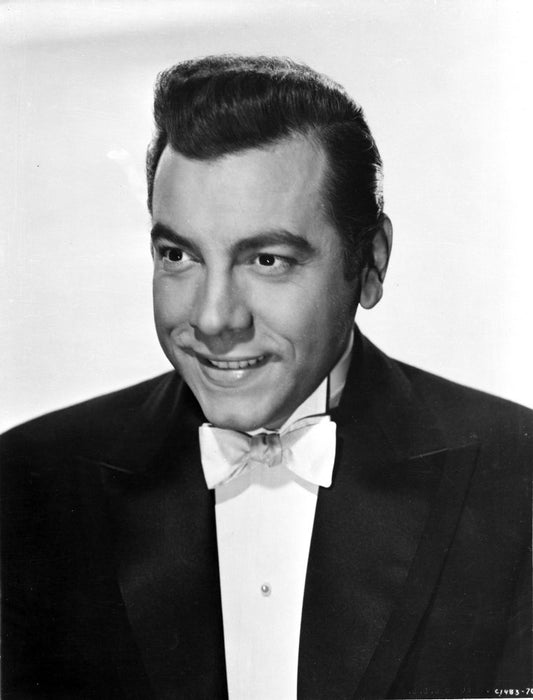 Mario Lanza in Black With White Background Photo Print (8 x 10)