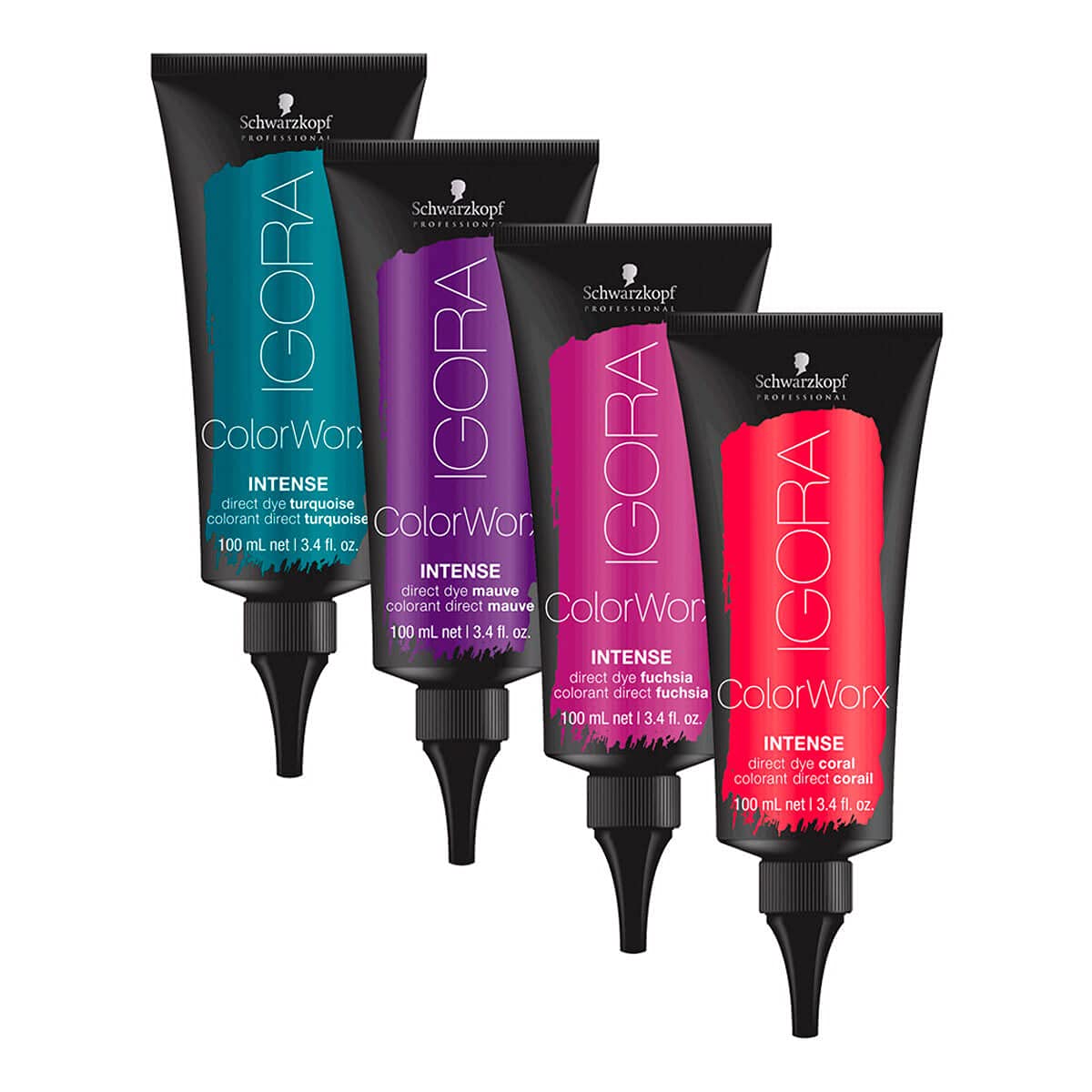 Schwarzkopf Professional Igora ColorWorx 浓密直接染料 - 100 毫升（紫红色）