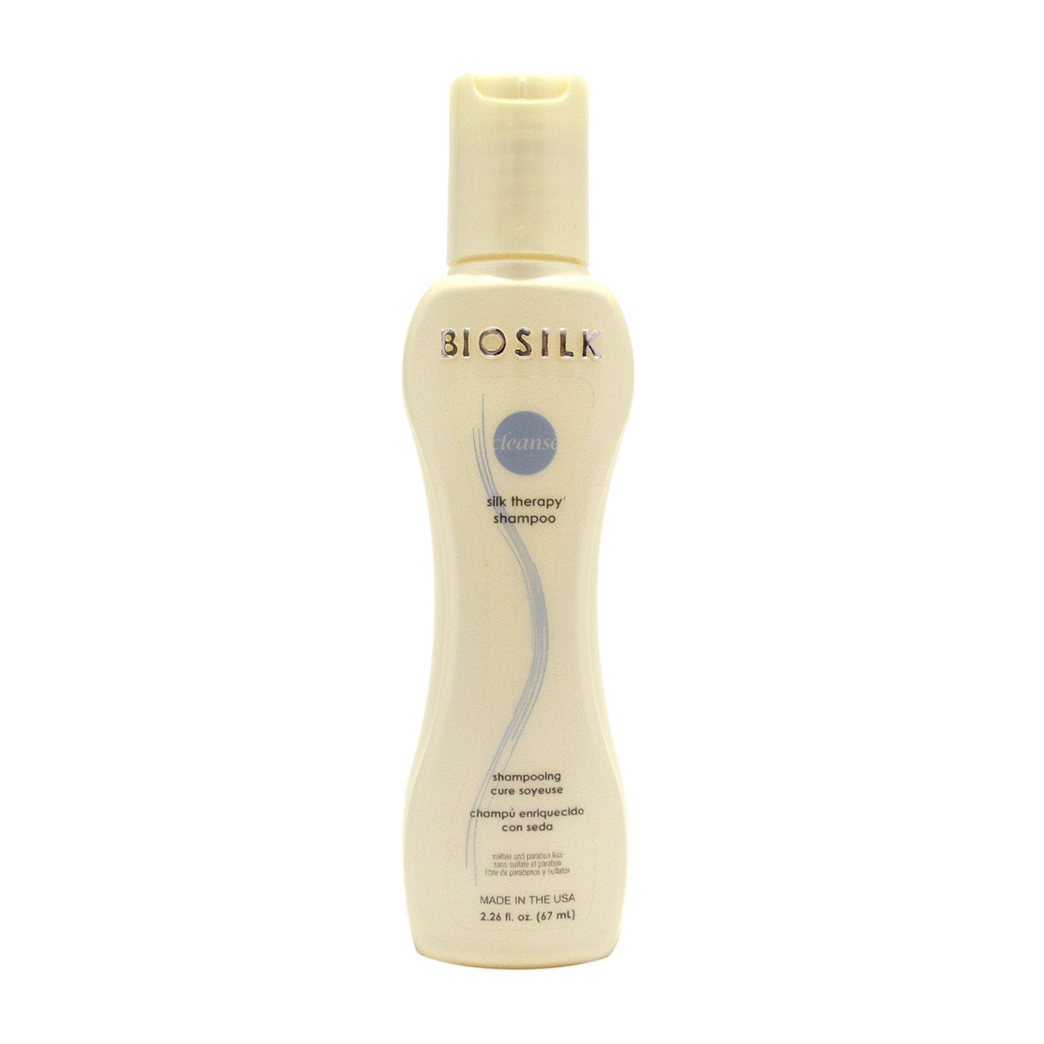 Biosilk Silk Therapy Shampoo - Travel Size, 2.26 Ounce