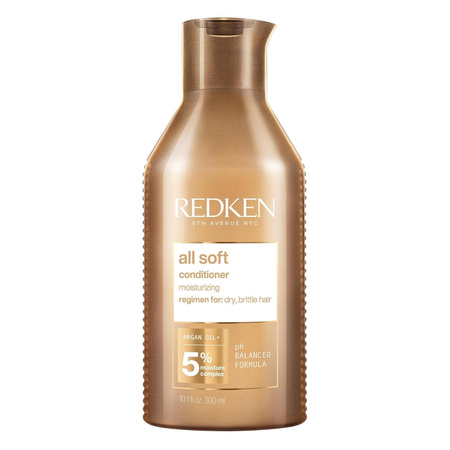 Après-shampoing Redken All Soft | Pour cheveux secs et cassants | Hydrate et procure une douceur intense | À l'huile d'argan | 300 ml