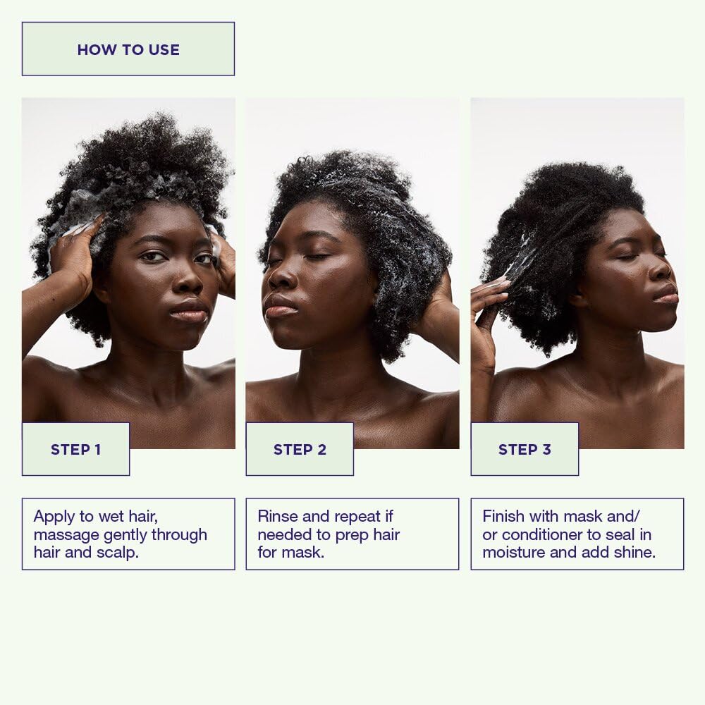 White Smoke Maria Nila Pure Volume, Volumizing Shampoo for Thicker Hair, Panthenol/Provitamin B5 Gives Volume to Thin & Fine Hair, 100% Vegan & Sulfate/Paraben free, 11.8 Fl Oz