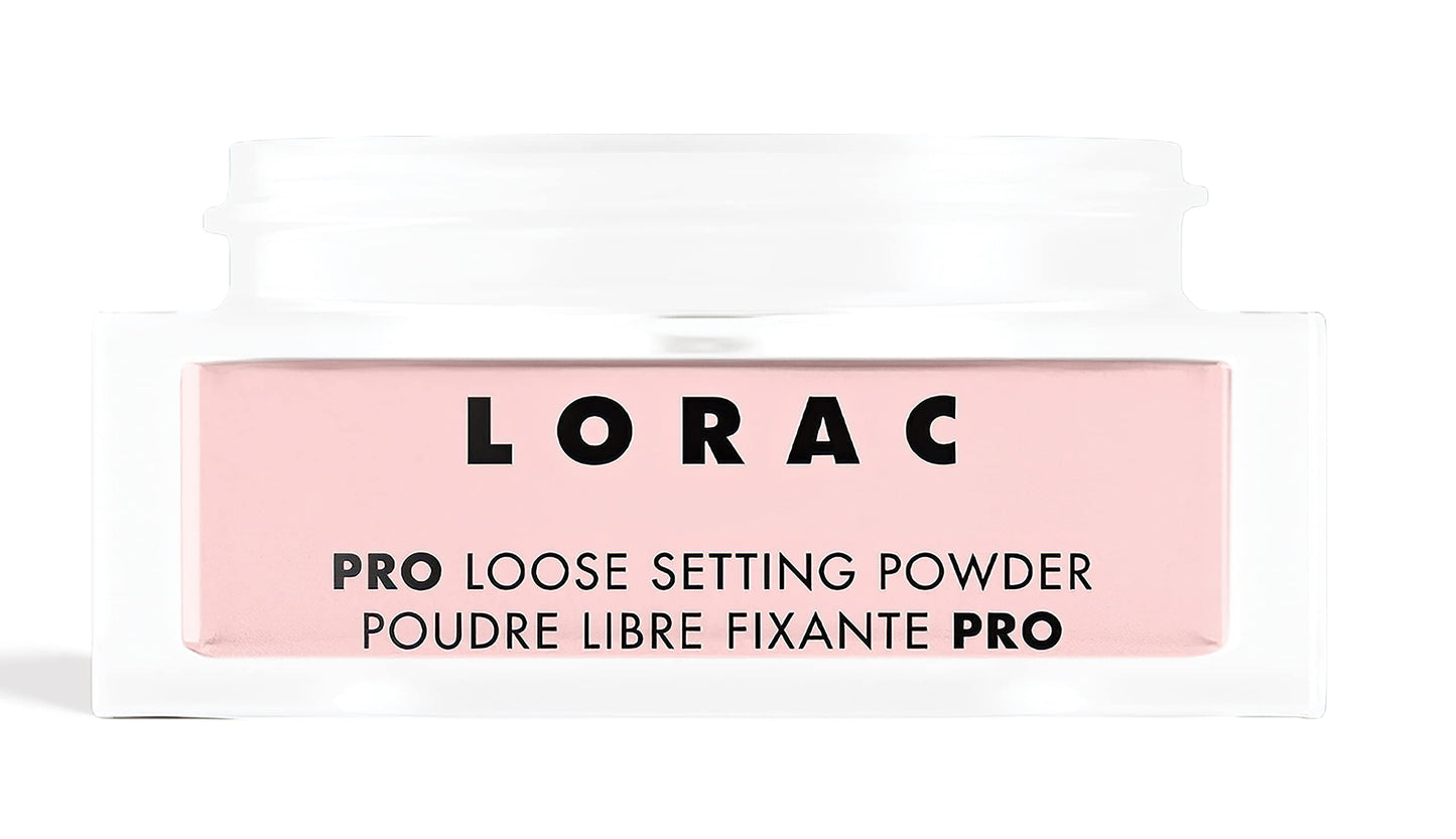 LORAC PRO Loose Setting Powder | Finishing Powder | Soft Rose Pink
