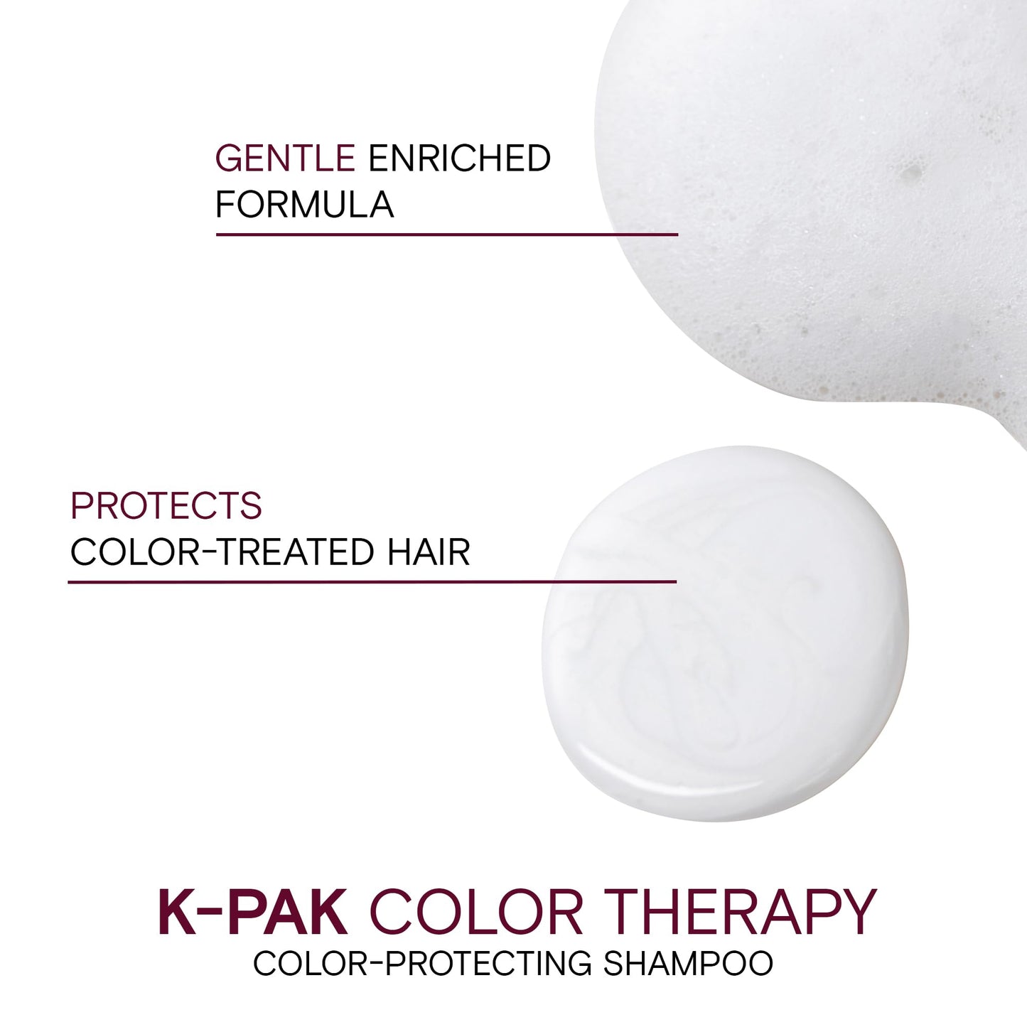 Joico K-PAK Color Therapy Color-Protecting Shampoo | For Color-Treated Hair | Boost Shine | Improve Elasticity | Repair Breakage | Rebuild Damaged Hair | With Keratin & Argan Oil | 10.1 Fl Oz