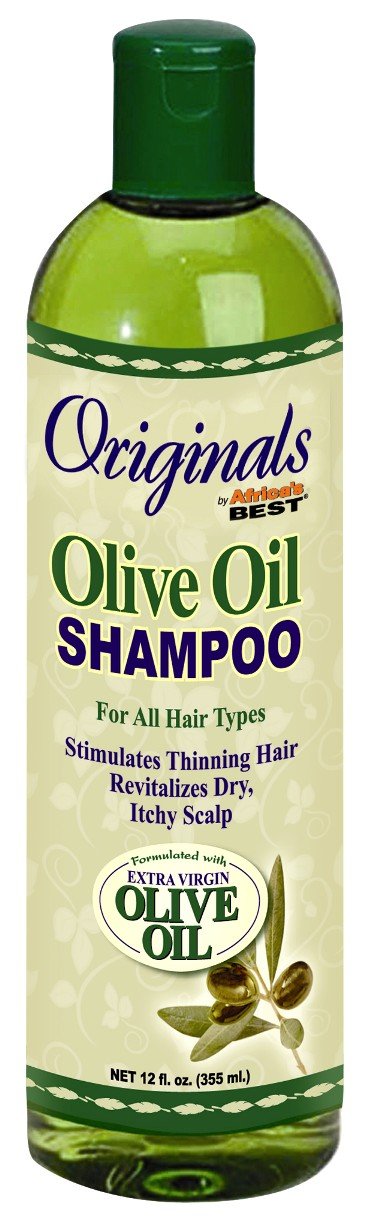 Pale Goldenrod Africas Best Shampoo Orig Olive Oil 12 Ounce (354ml) (2 Pack)