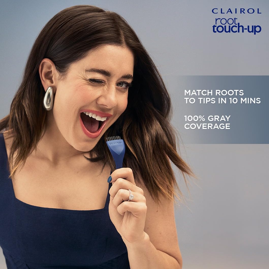 Clairol Root Touch-Up by Nice'n Easy Permanent Hair Dye, 6G Light Golden Brown Hair Color| 100% Gray Coverage | Easy Brush Application | Matches Professional Salon Shades | Pack of 1