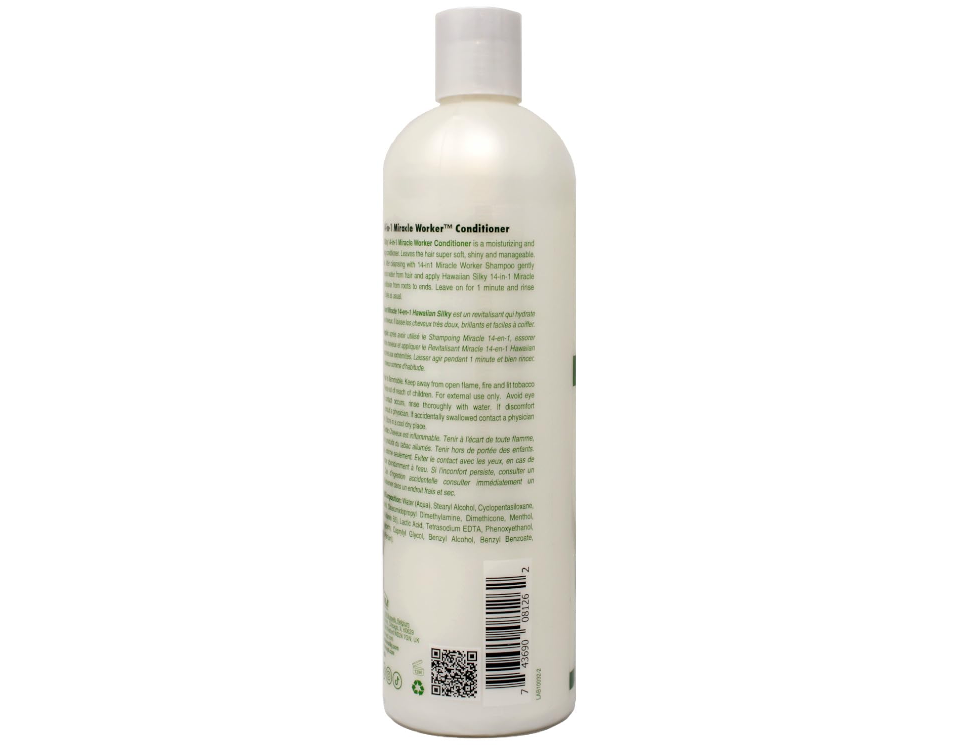 Gray Hawaiian Silky Miracle Worker 14-In-1 Conditioner 16 Ounce (474ml) (Pack of 2)