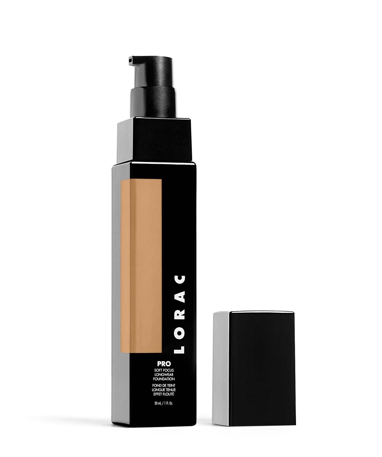 LORAC PRO Soft Focus Longwear Foundation, Shade 7 | Full Coverage | Lightweight | Water-Resistant | Oil-Free