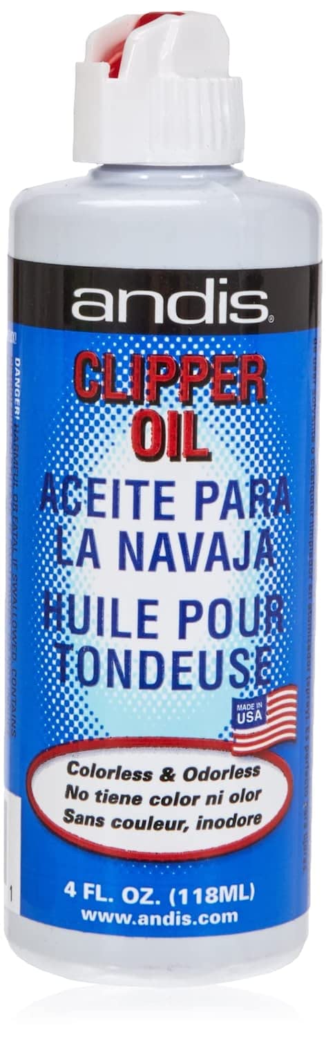 White Smoke Andis Clippers Clipper Oil 4 oz (Pack of 3)