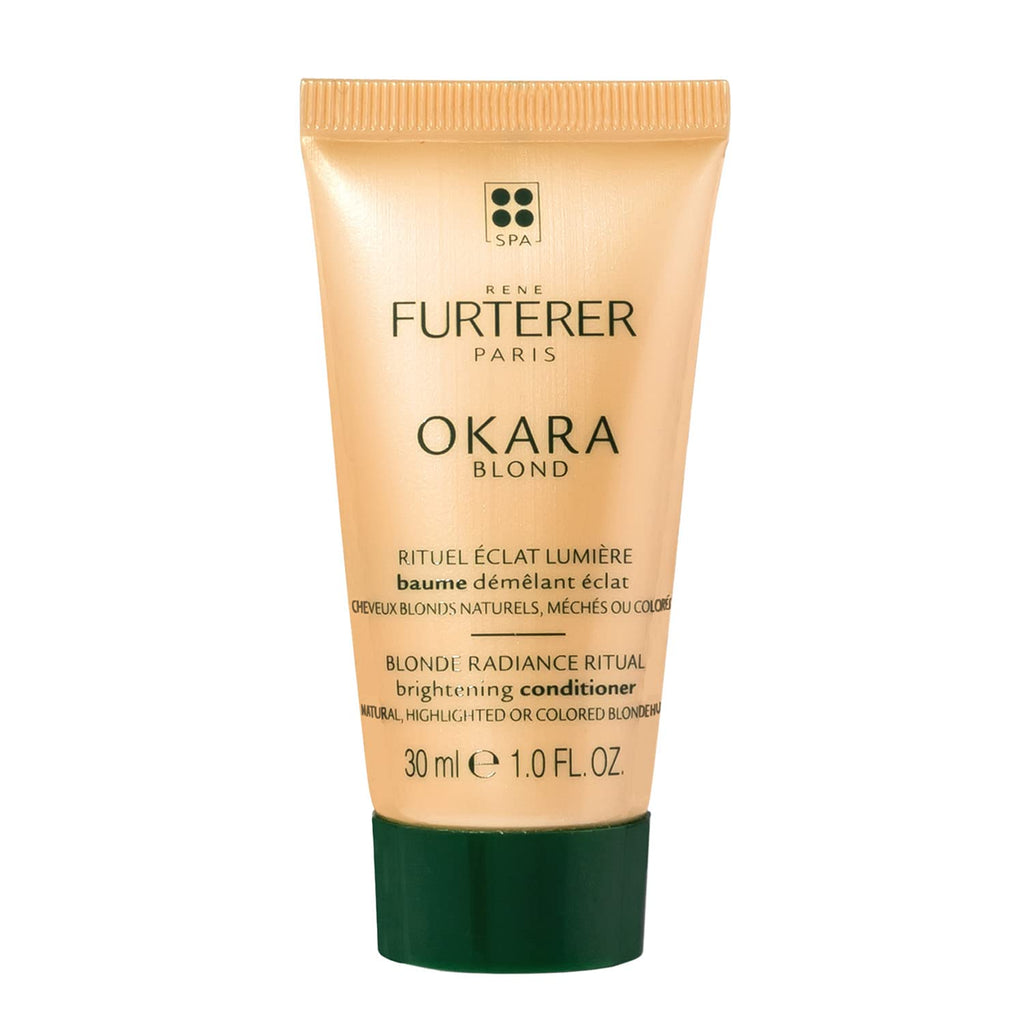 René Furterer OKARA BLONDE Brightening Conditioner - For Natural, Highlighted & Bleached Blonde Hair - Travel-Size - 1 fl. oz.