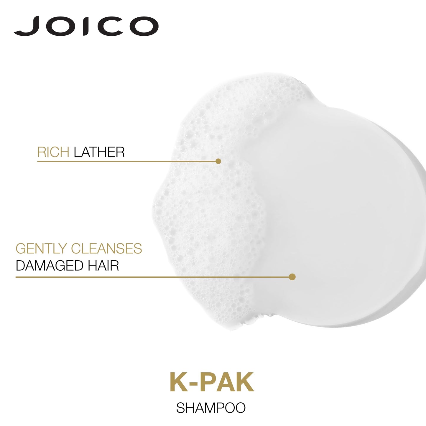 Joico K-PAK 每日重塑洗发水 | 适用于受损发质 | 修复并防止断裂 | 提升光泽 | 蕴含角蛋白和番石榴果提取物 | 10.1 液体盎司