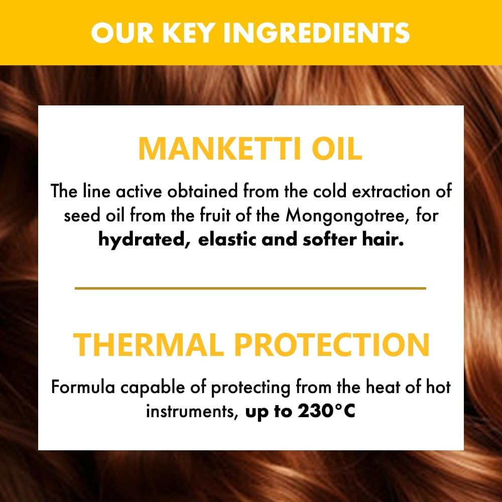 Alfaparf Milano Semi Di Lino Curls Multi-Benefit Hair Oil - Curl Definer, Humidity Shield & Hair Strengthening Oil for Curly Hair - Redefines Hair Shine - Healthy, Vegan Hair Care (3.38 oz)