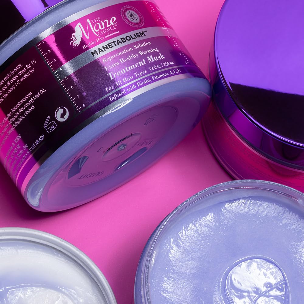 The Mane Choice Manetabolism Rejuvenation Solution Extra Healthy Warming Treatment Mask, 12 oz