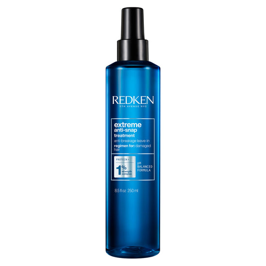 Redken Extreme Anti-Snap Soin anti-casse sans rinçage pour cheveux abîmés - Fortifie et aide à réduire la casse, enrichi en protéines