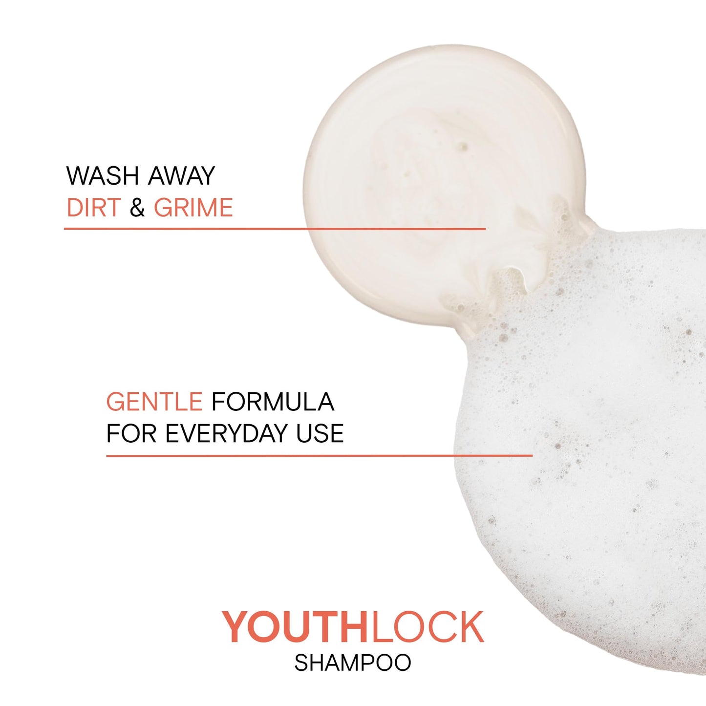 Joico YouthLock 洗发水，蕴含胶原蛋白 | 焕发青春活力，令秀发弹润 | 减少断裂和毛躁 | 柔顺秀发 | 提升光泽 | 不含硫酸盐 | 添加精氨酸 | 33.8 液体盎司