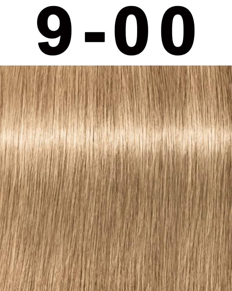 Igora Royal 9-00 超浅金色自然超持久染发剂和 Goomee The Markless 发圈单颗钻石透明色（2 件装）