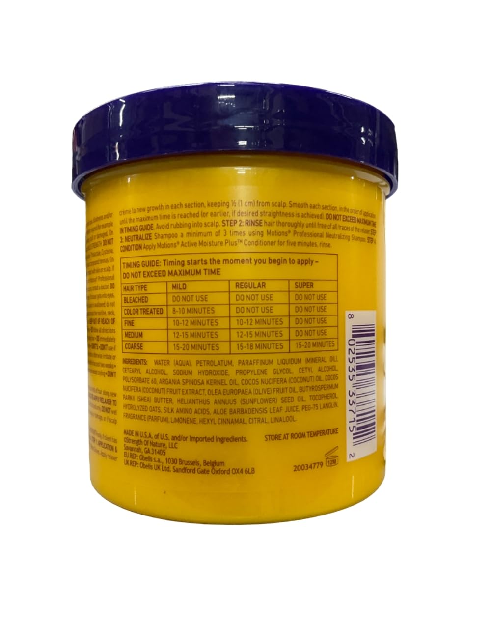 Dark Goldenrod Motions Smooth&Silken Classc Relaxer Regular 40021443 33715 15oz