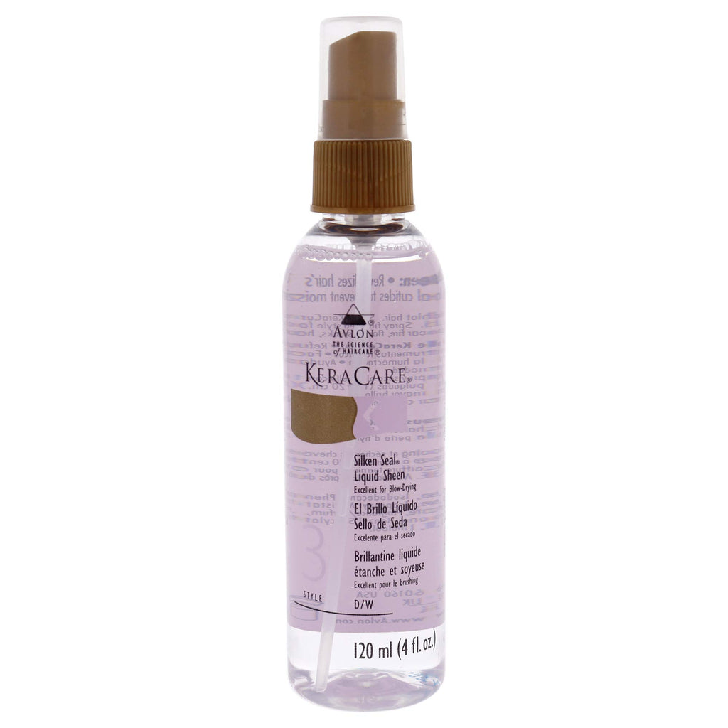Keracare Silken Seal Liquid Sheen Avlon Spray 4 Oz
