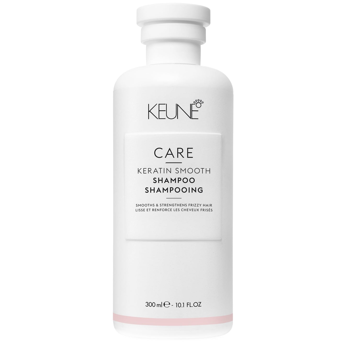Keune Care 角蛋白顺滑洗发水，防毛躁保湿洁发乳，令秀发更顺滑，10.1 液体盎司