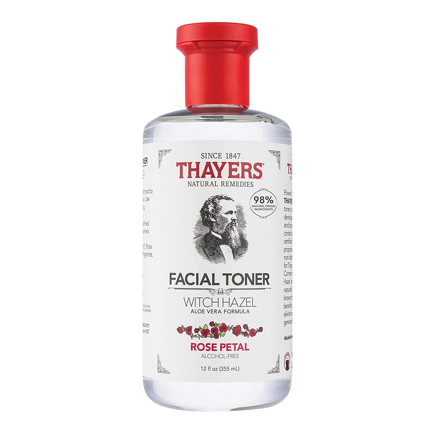 Thayers Witch Hazel with Aloe Vera Rose Petal - 12 fl oz