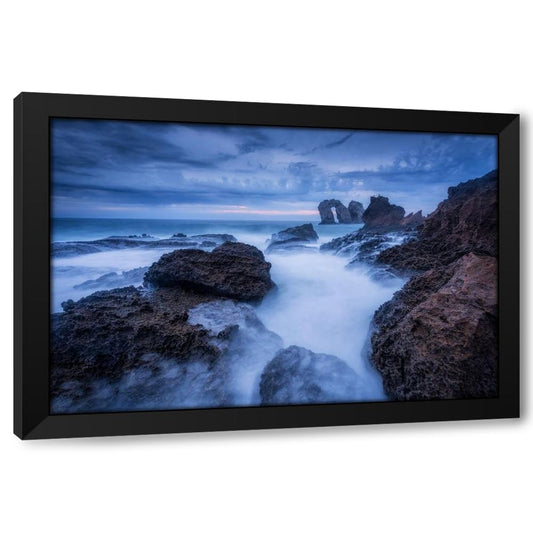 ArtDirect Rocky Blue Custom Framed Art Print Giclee Print or Canvas Options with Various Sizes and Customization by Lanza, Sergio