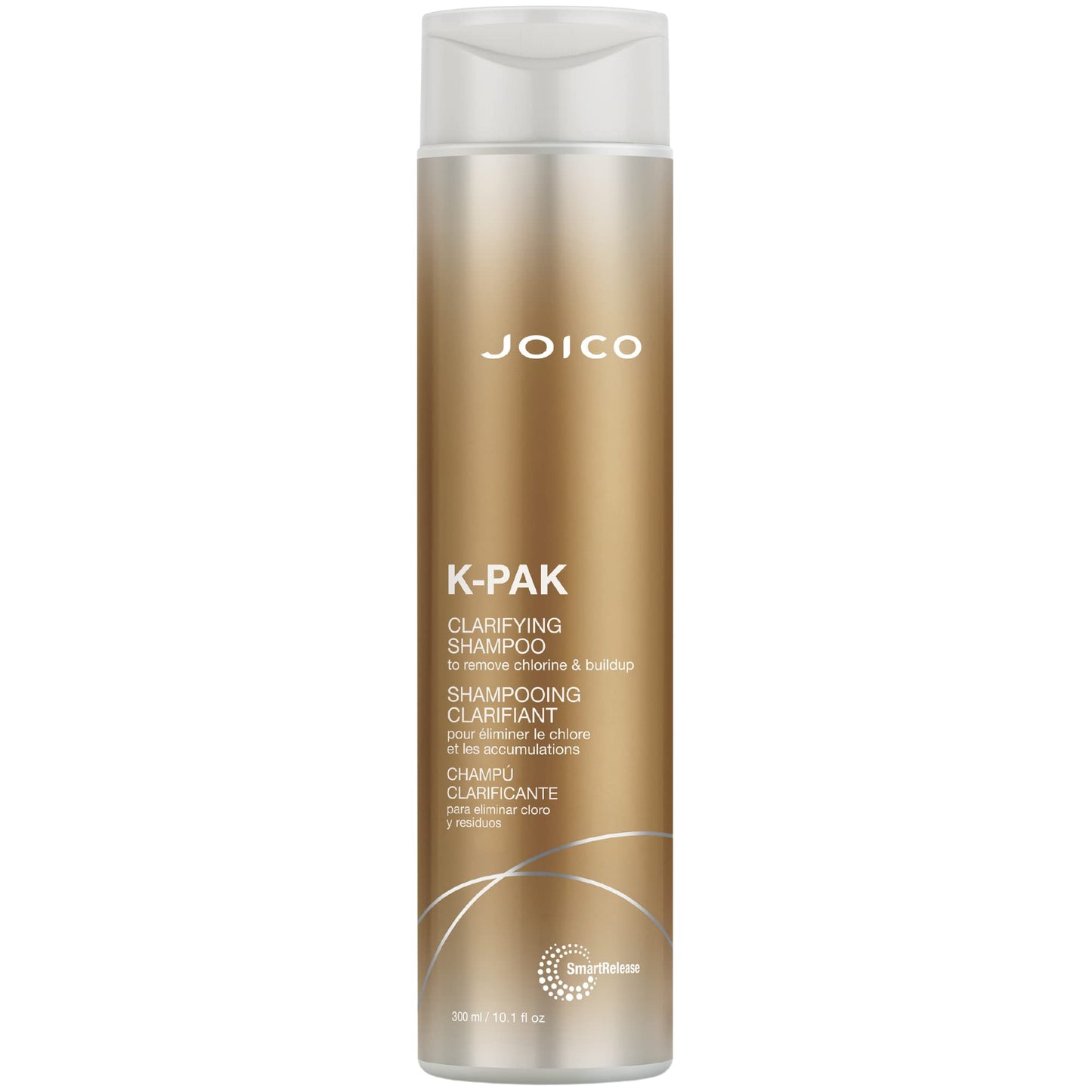 Joico K-PAK 每日清洁洗发水，去除氯和沉积物 | 适用于受损发质 | 修复和防止断裂 | 提升光泽 | 含角蛋白和番石榴果提取物 | 10.1 液体盎司