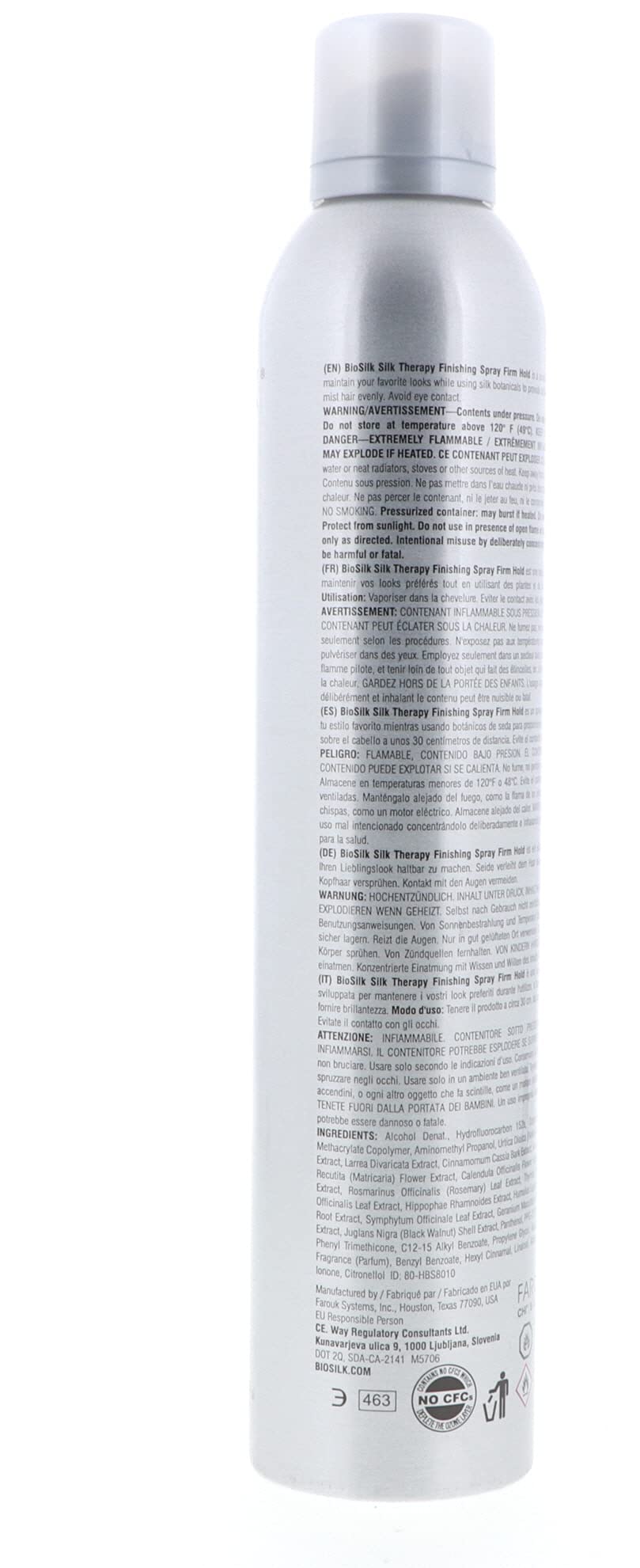 Biosilk Finishing Spray Firm [10oz][$14]