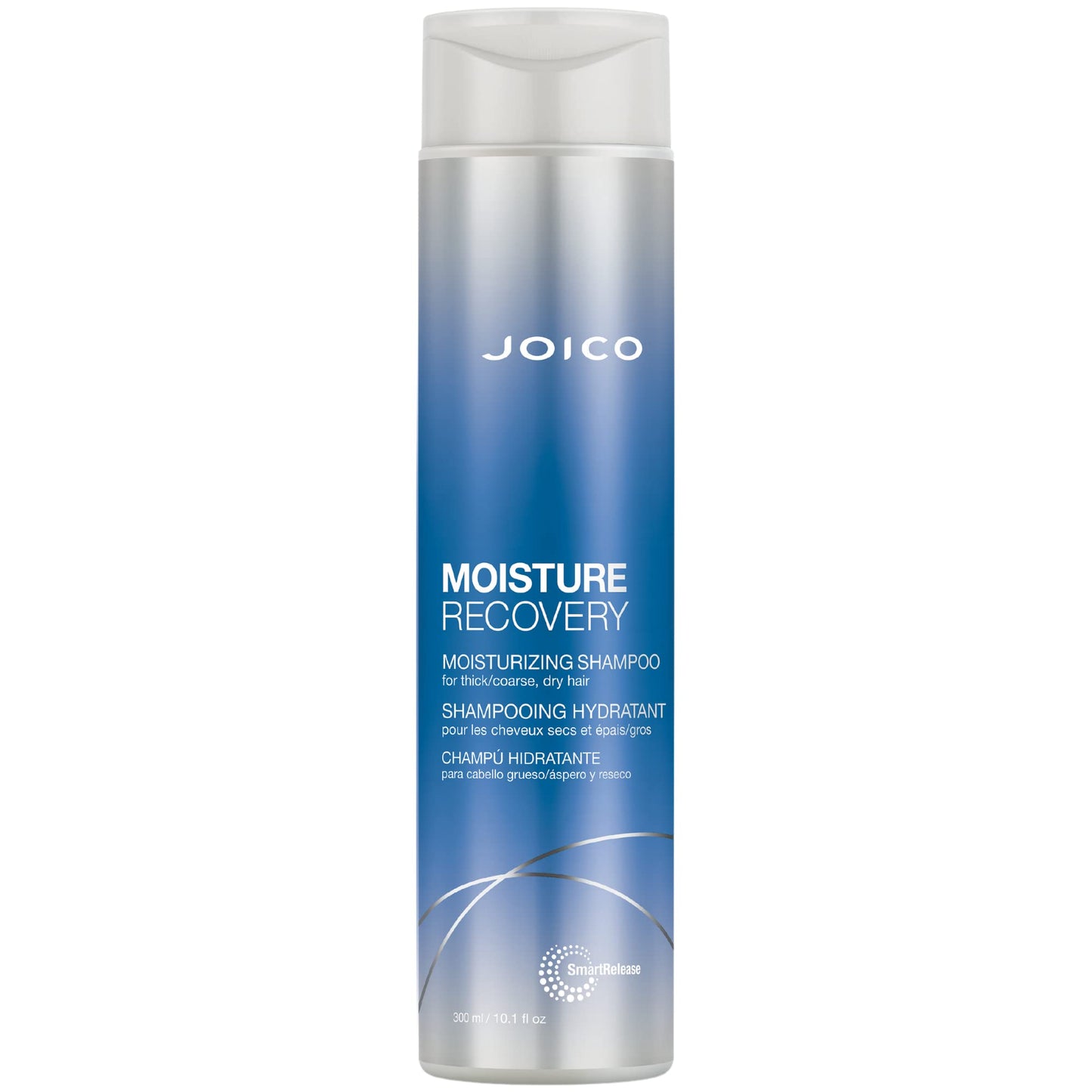 Joico 保湿洗发水，适用于浓密、粗糙、干燥的头发 - 恢复水分，强韧，含荷荷巴油和乳木果油，10.1 盎司