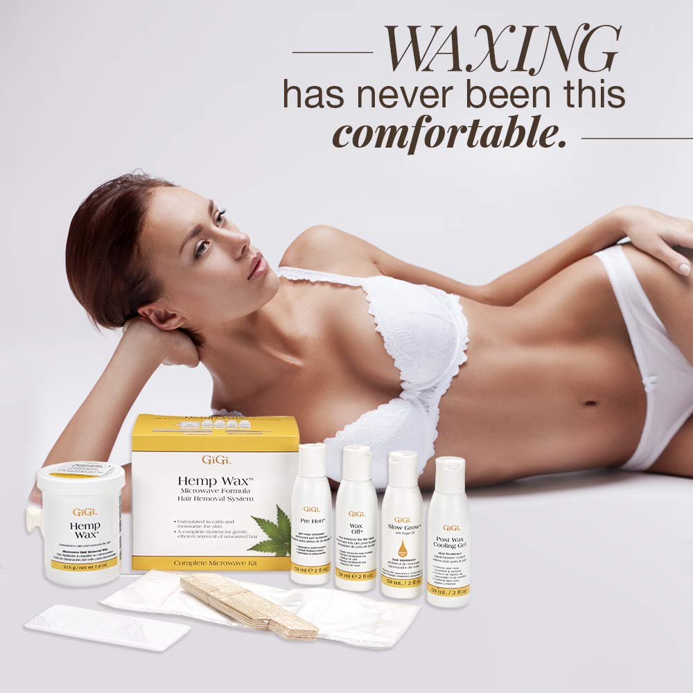 GiGi 麻蜡微波配方脱毛系统，快速、温和、有效