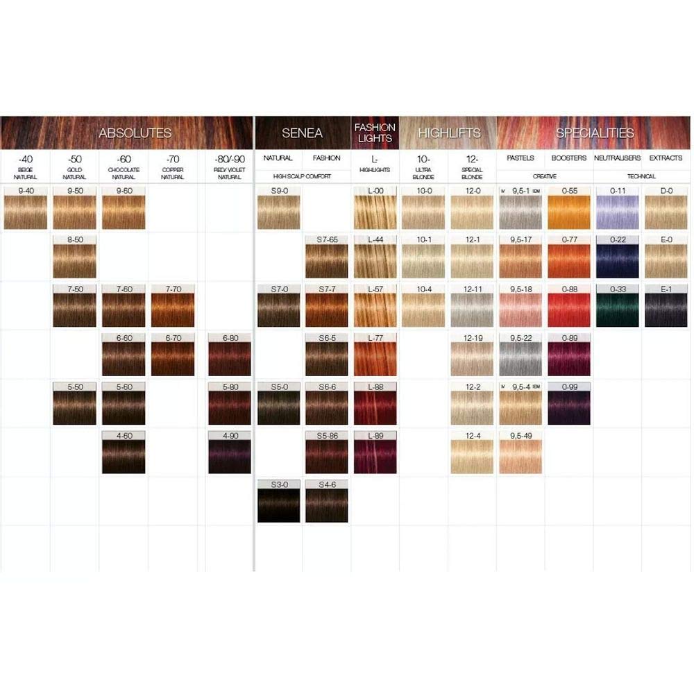 Schwarzkopf Professional Igora Royal 永久色素霜，E1 Cendre 提取物，60 克