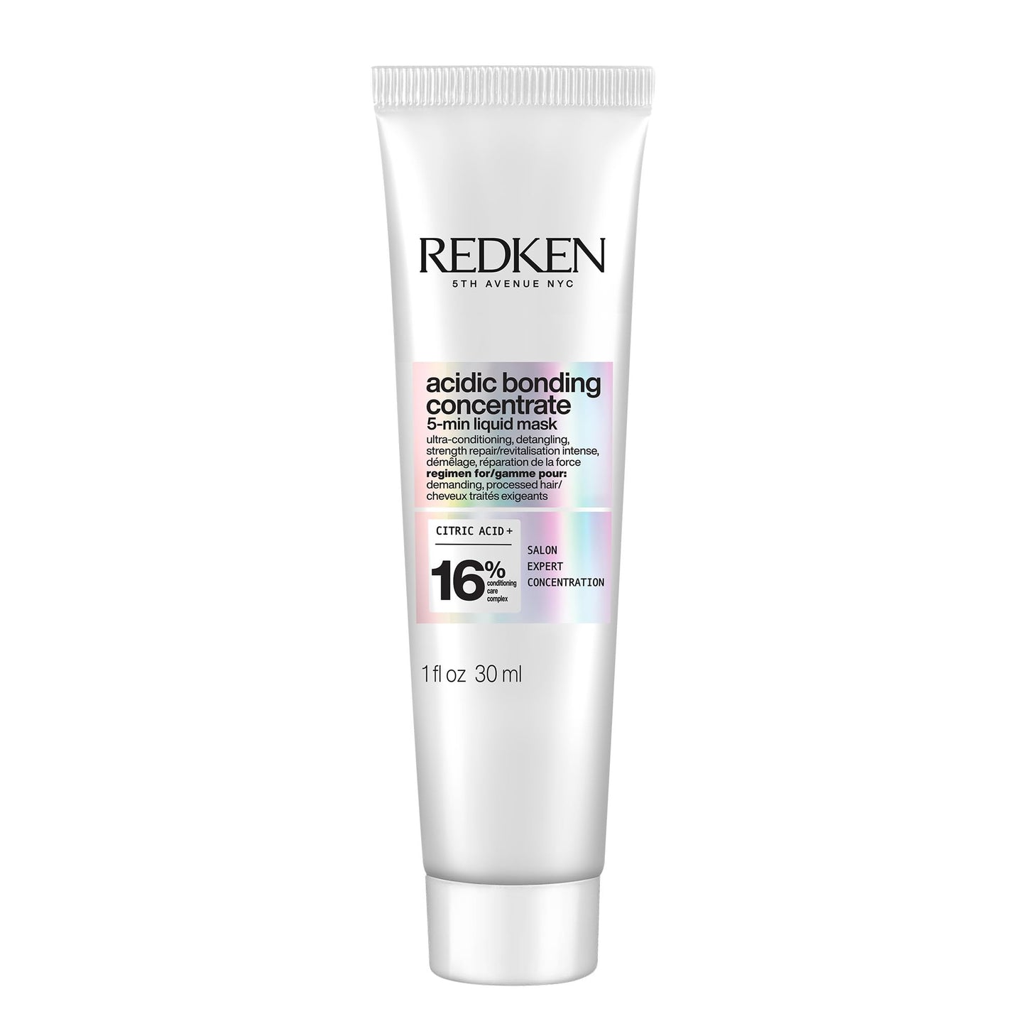 Redken Bonding Hair Mask for Dry, Damaged Hair Repair | Acidic Bonding Concentrate | Hydrating 5 Minute Hair Mask | For All Hair Types