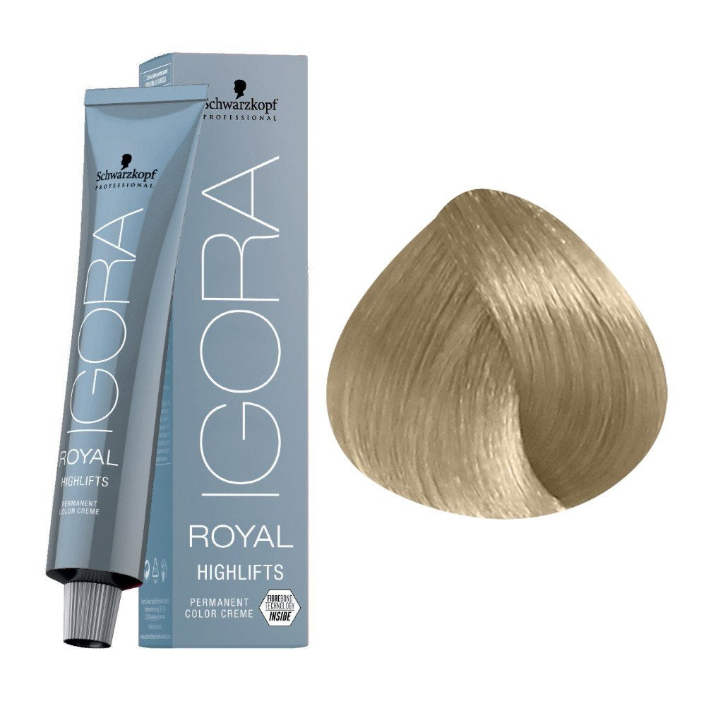 Schwarzkopf Igora Royal Highlifts 金发白金米色 10-4 60 毫升