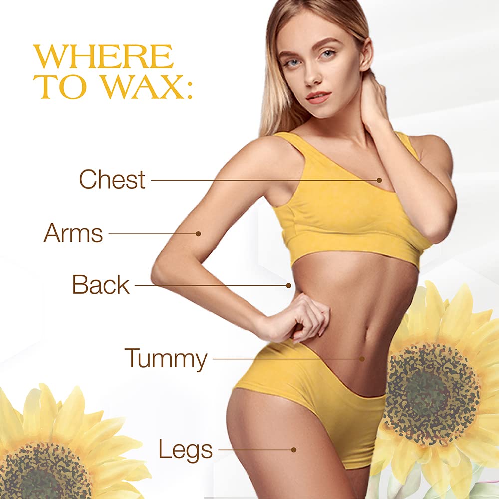 GiGi 无纺布脱毛蜡纸 - 大号脱毛蜡纸，适用于手臂、腿部、胸部和比基尼线，100 条