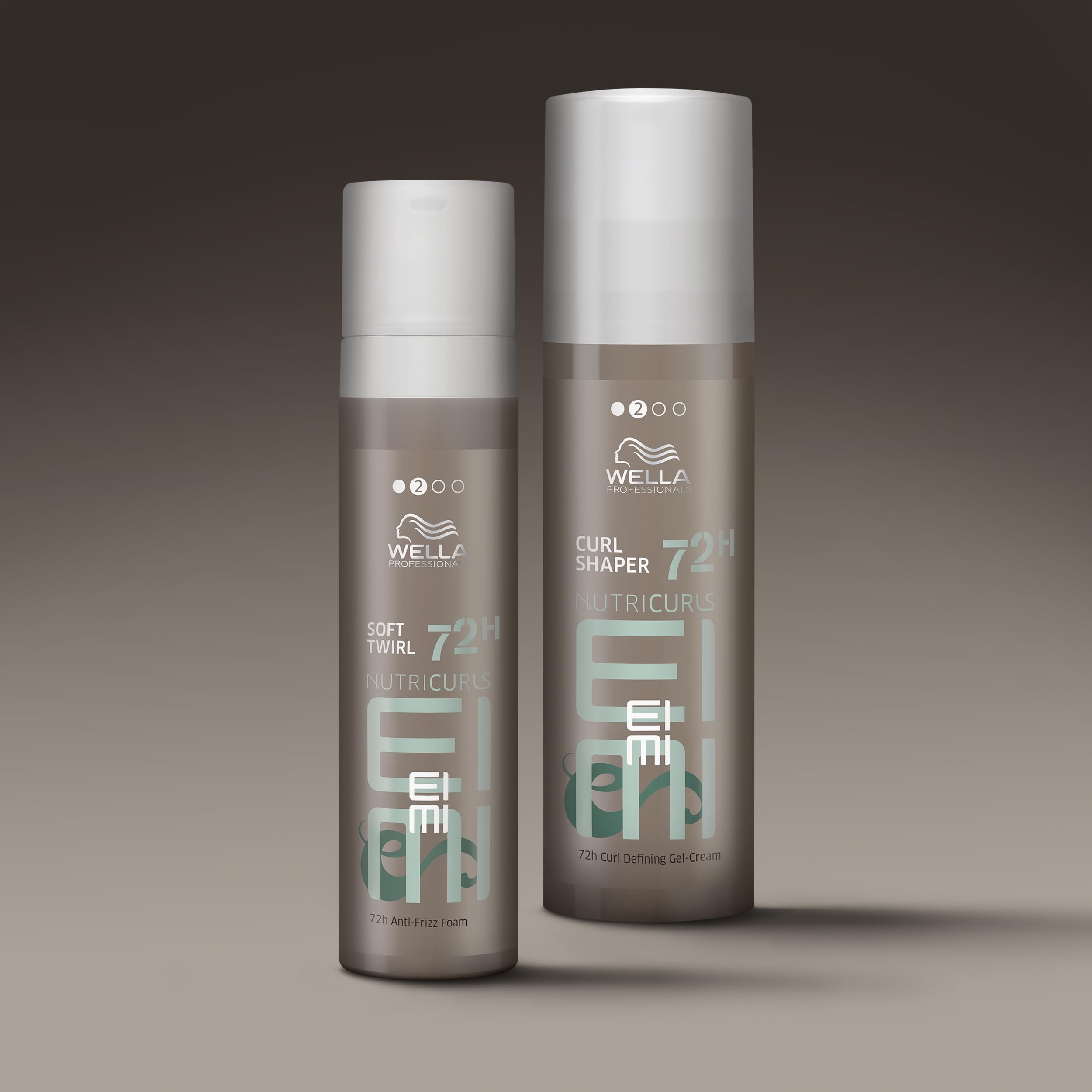 Wella Professionals EIMI Nutricurls Soft Twirl | 72H Anti-Frizz Foam | Add Volume, Light Control & Defines Waves | 6.7 Fl Oz