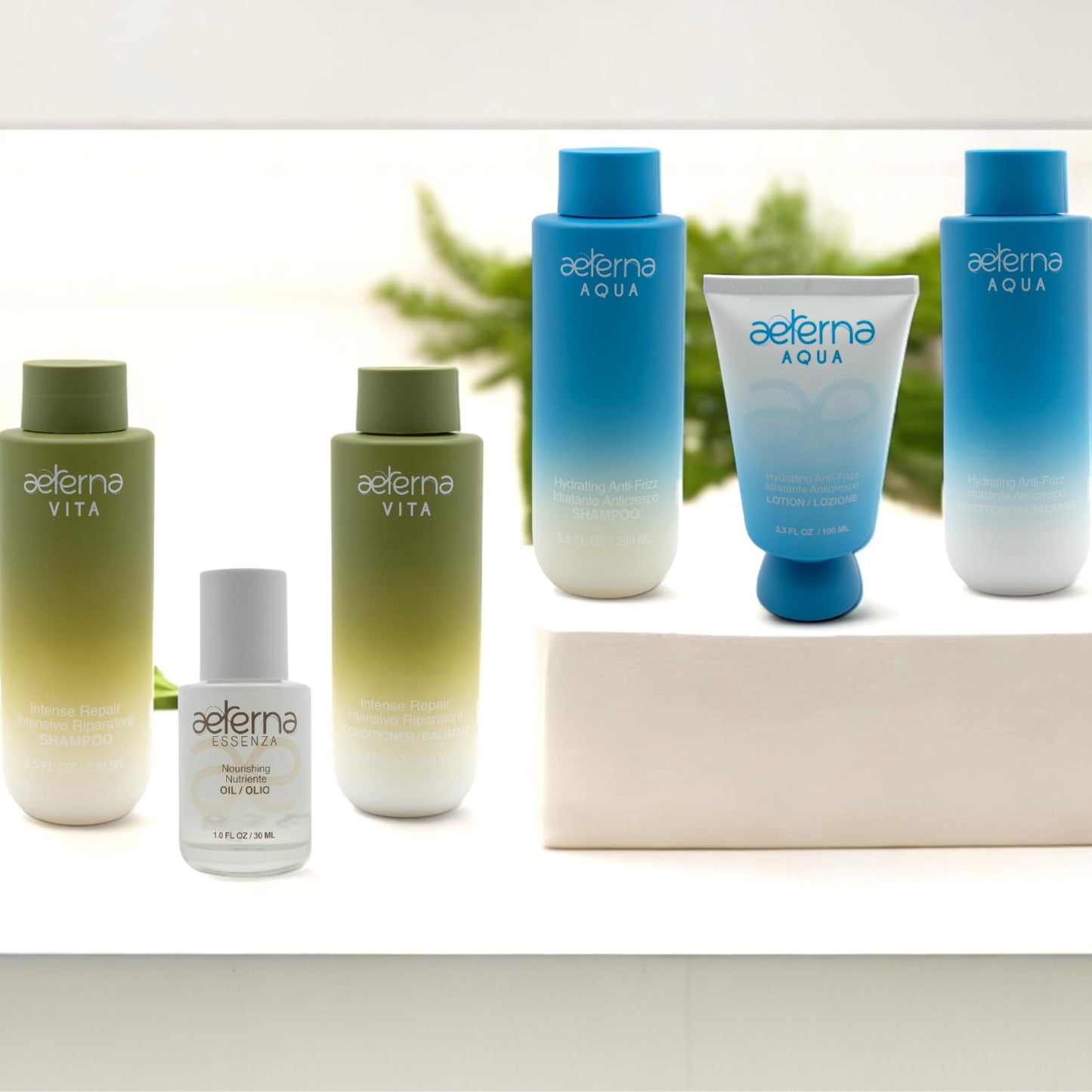 Aeterna ESSENZA, Natural Hair Care Oil, Nourishing Oil, Linseed Oil, For All Hair Types