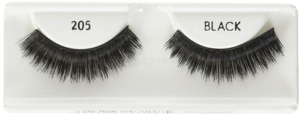 Ardell Double Up Lashes 205 Black – Dramatic Double Layered False Eyelashes, Full Volume Reusable Strip Lashes, 1 Pair