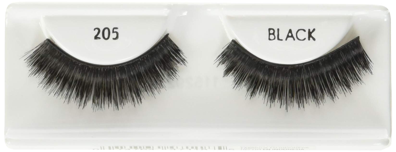 Ardell Double Up Lashes 205 Black – Dramatic Double Layered False Eyelashes, Full Volume Reusable Strip Lashes, 1 Pair