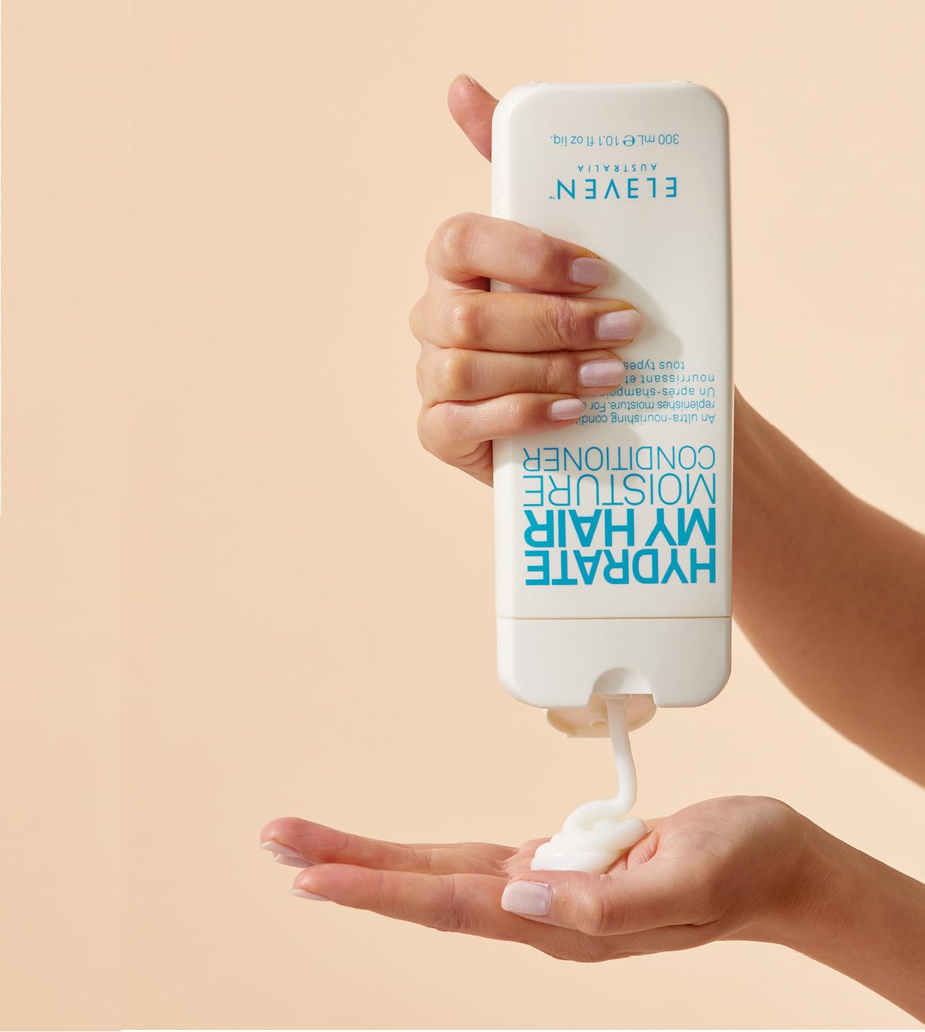 ELEVEN AUSTRALIA Hydrate My Hair Moisturizing Conditioner - Nourishing Formula for Dry, Damaged Hair, Restores Hydration & Shine, Color-Safe, Sulfate & Paraben Free - 10.1 Fl Oz