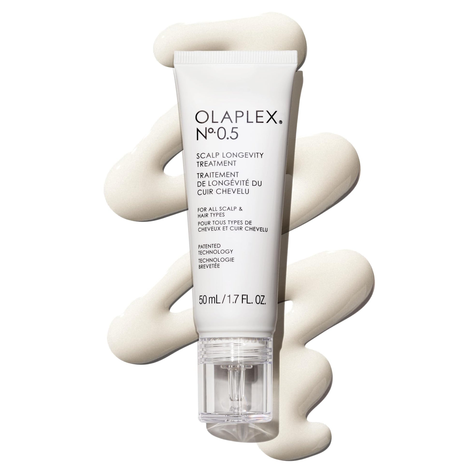 White Smoke Olaplex Nº. 0.5 Bond Building Scalp Longevity Treatment | Hydrates & Soothes Scalp | For Coily, Curly, Straight, and Wavy, 50 mL / 1.7 Fl Oz