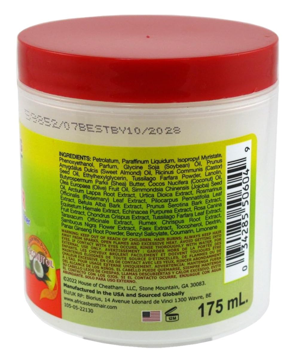 Africas Best Gro Herbal Super 5.25 Ounce Jar (155ml) (Pack of 6)