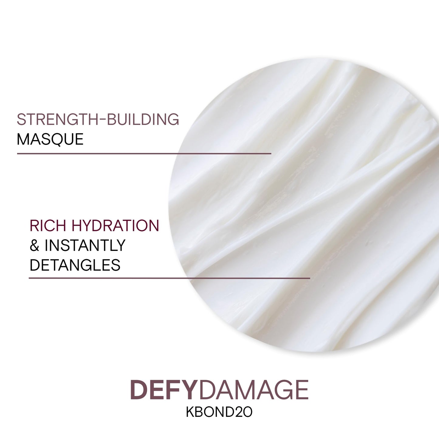 Joico Defy Damage KBOND20 强效发膜 | 强韧滋润秀发 | 不伤发色 | 重建并保护发丝 | 不含防腐剂 | 未经动物测试 | 5.1 液体盎司
